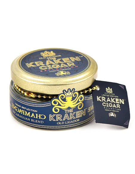 Табак для кальяна Kraken  Cigar Reflection  Champagne (Никарагуанский бленд) - 30 г. (Стекло)