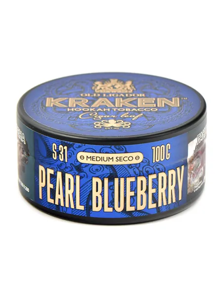 Табак для кальяна Kraken   Medium Seco  Blueberry (Черника)  - 100 г.
