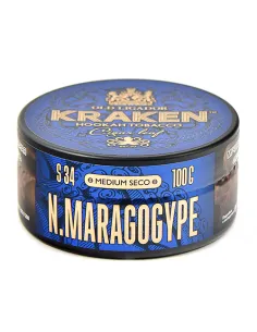 Табак для кальяна Kraken   Medium Seco  N.Maragogype (Никарагуанский кофе)  - 100 г.