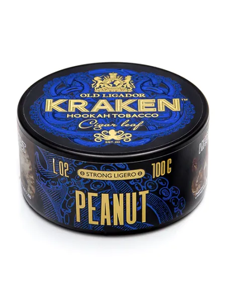 Табак для кальяна Kraken   Medium Seco  Peanut (Арахис)  - 100 г.