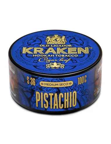 Табак для кальяна Kraken   Medium Seco  Pistachio (Фисташка)  - 100 г.
