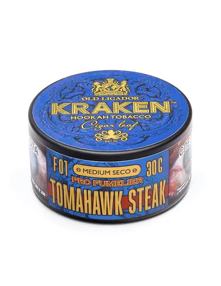 Табак для кальяна Kraken  Medium Seco  F01 Pro Fumelier  Томагавк  - 30 г.