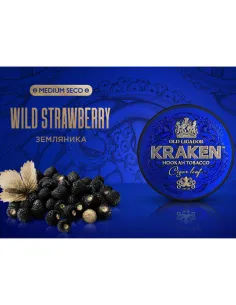 Табак для кальяна Kraken  Medium Seco  S07 Wild Strawberry (Земляника)  - 30 г.