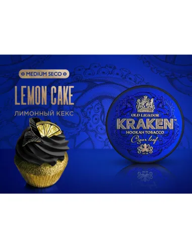 Табак для кальяна Kraken  Medium Seco  S14 Lemon Cake (Лимонный Кекс)  - 30 г.