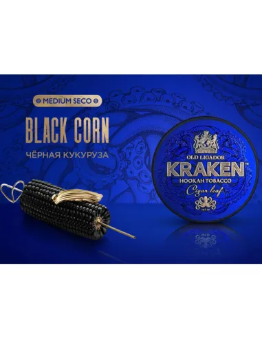 Табак для кальяна Kraken  Medium Seco  S16 Black Corn (Черная кукуруза)  - 30 г.