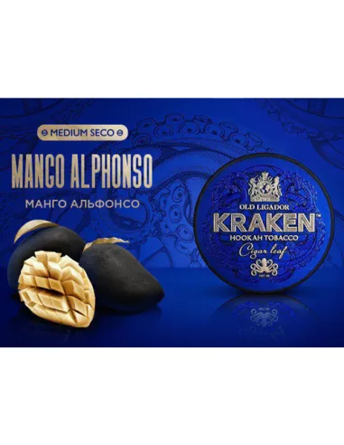 Табак для кальяна Kraken  Medium Seco  S21 Mango Alphonso (Манго Альфонсо)  - 30 г.
