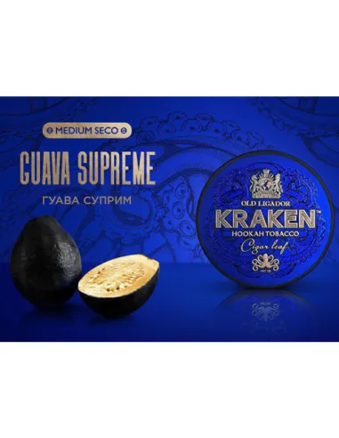 Табак для кальяна Kraken  Medium Seco  S22 Guava Suprime (Гуава Суприм)  - 30 г.