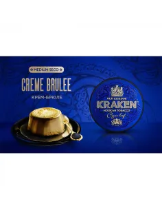 Табак для кальяна Kraken  Medium Seco  S24 Creme Brulee (КремБрюле)  - 30 г.