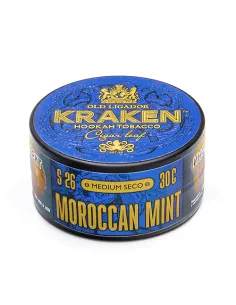 Табак для кальяна Kraken  Medium Seco  S26 Morrocan Mint (Марроканская мята)  - 30 г.