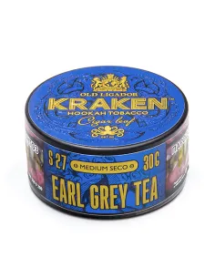 Табак для кальяна Kraken  Medium Seco  S27 Earl Grey Tea (Чай Эрл Грей)  - 30 г.