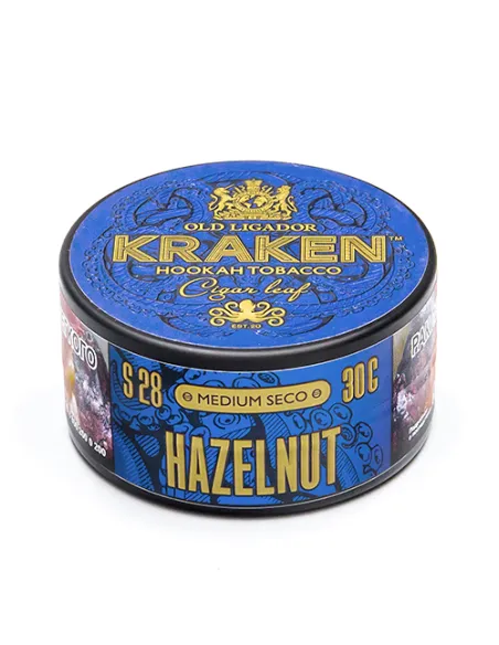 Табак для кальяна Kraken  Medium Seco  S28 Hazelnut (Фундук)  - 30 г.