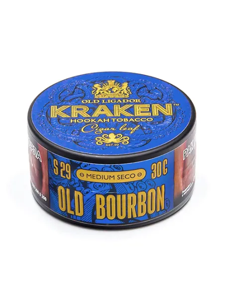 Табак для кальяна Kraken  Medium Seco  S29 Old Bourbon (Олд Бурбон)  - 30 г.