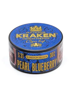 Табак для кальяна Kraken  Medium Seco  S31 Pearl Blueberry (Черника)  - 30 г.