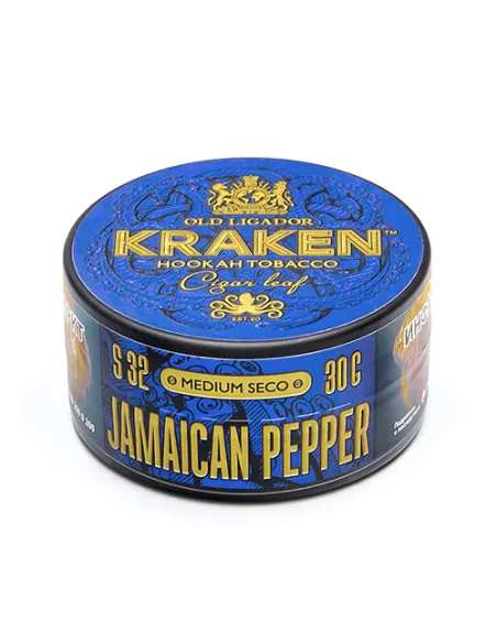 Табак для кальяна Kraken  Medium Seco  S32 Jamaican Pepper (Ямайский перец)  - 30 г.