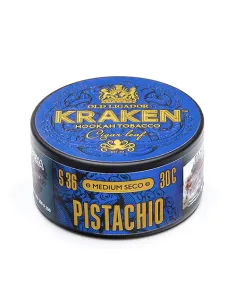 Табак для кальяна Kraken  Medium Seco  S36 Pistachio (Фисташка)  - 30 г.