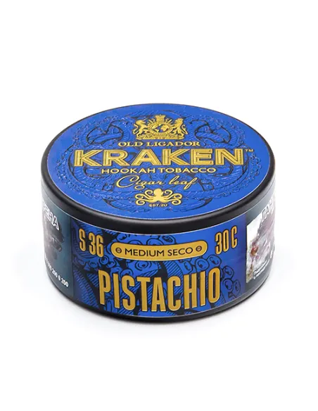 Табак для кальяна Kraken  Medium Seco  S36 Pistachio (Фисташка)  - 30 г.
