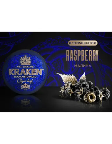 Табак для кальяна Kraken  Strong Ligero  L05 Raspberry (Малина)  - 30 г.