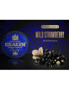 Табак для кальяна Kraken  Strong Ligero  L07 Wild Strawberry (Земляника)  - 30 г.