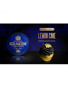 Табак для кальяна Kraken  Strong Ligero  L14 Lemon Cake (Лимонный кекс)  - 30 г.