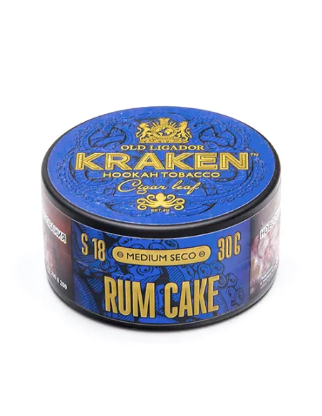 Табак для кальяна Kraken  Strong Ligero  L18 Rum Cake (Ромовый кекс)  - 30 г.