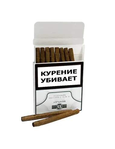 Сигариллы Bentley Mini White (10 шт.)