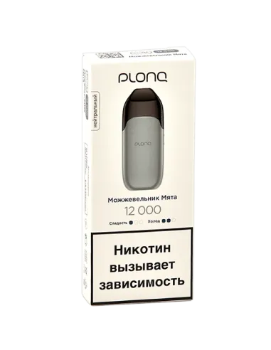 Электронная сигарета Plonq Prime (12.000 затяжек) - Можжевельник - Мята