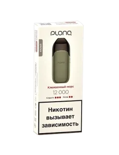 Электронная сигарета Plonq Prime (12.000 затяжек) - Клюквенный морс
