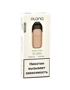 Электронная сигарета Plonq Prime (12.000 затяжек) - Лимон - Лайм