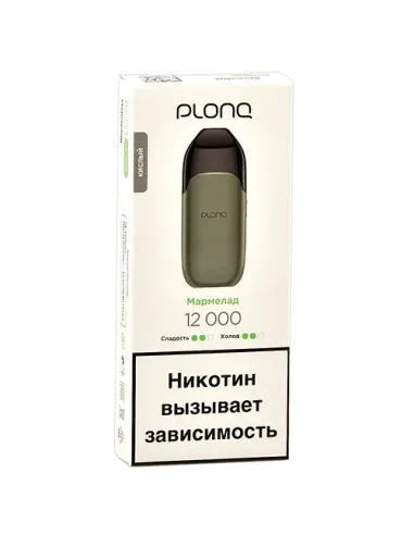 Электронная сигарета Plonq Prime (12.000 затяжек) - Мармелад