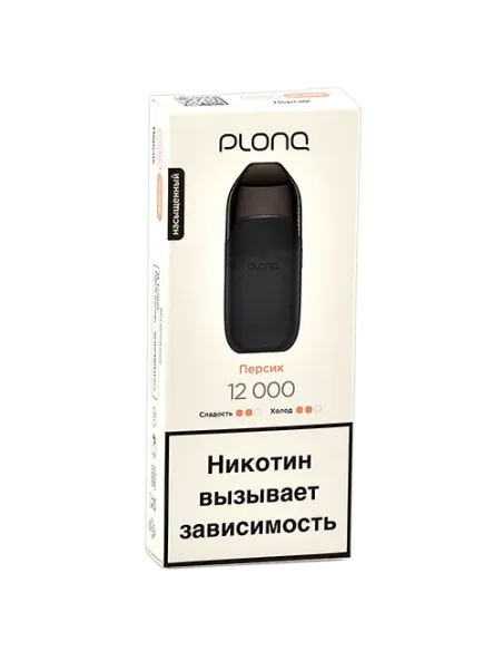Электронная сигарета Plonq Prime (12.000 затяжек) - Персик