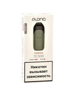 Электронная сигарета Plonq Prime (12.000 затяжек) - Клубника