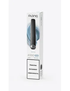 Электронная сигарета Plonq Plus Pro Black Чистый 4000 затяжек