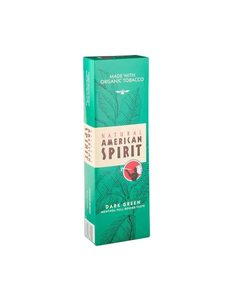 American Spirit Dark Green Menthol Organic (США)
